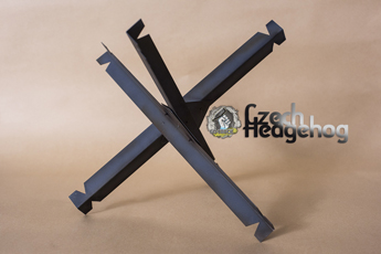 Diecast Czech Hedgehog Anti Tank Obstacle (Black)