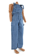 Denim Overalls (Blue)