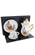Porcelain Tea Time Set (White)