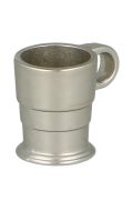 Metal tin cup / metal whiskey tumbler