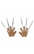 Manos con garras metálicas estilo Wolverine