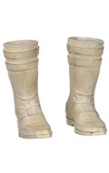 Worn Boots (White)